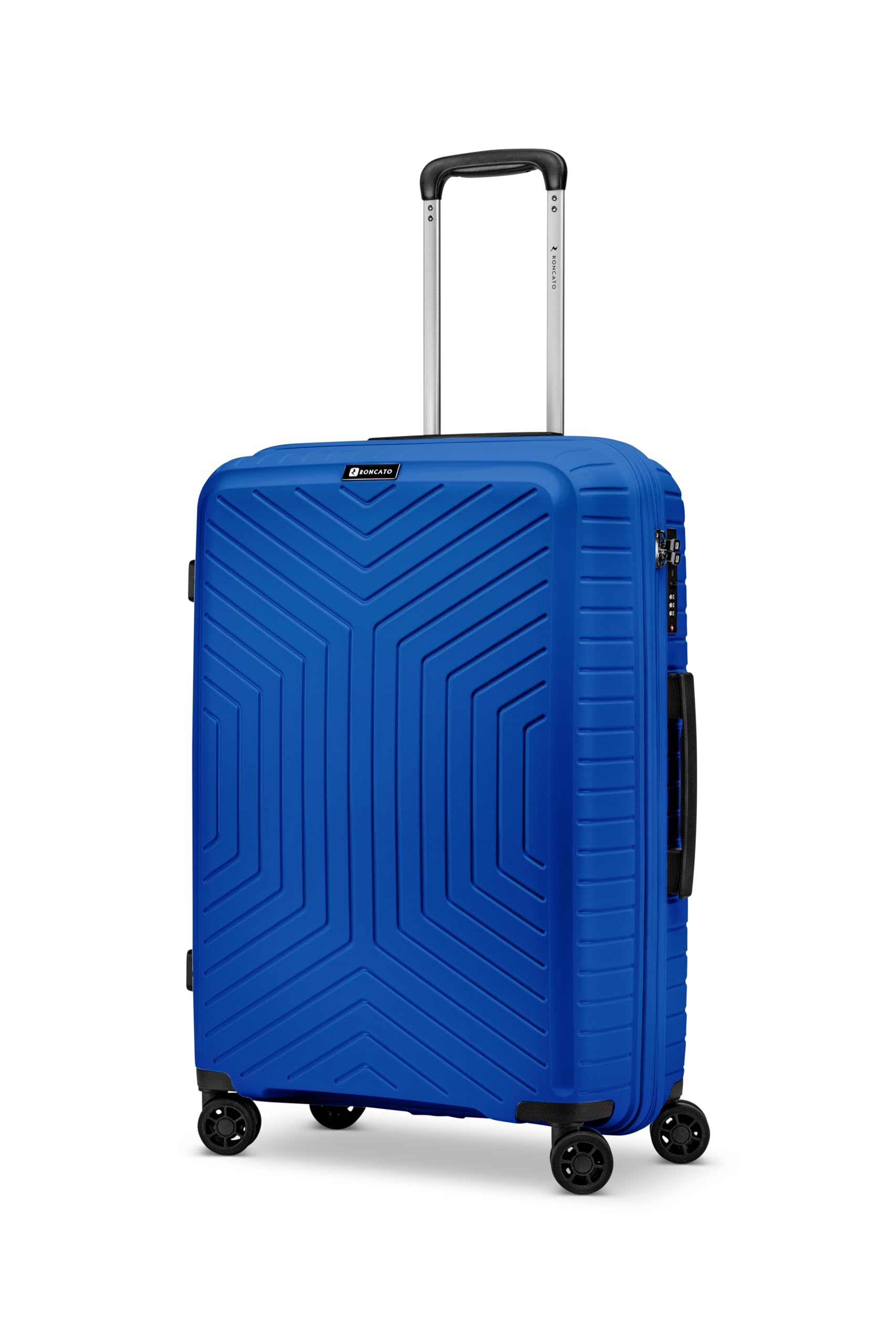 Ciak Roncato R Roncato Hexa Trolley MEDIO 67cm-4R Polipropilene ultra leggero (BLU ROYAL)