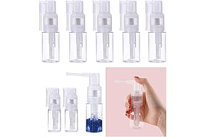Briartw 8 Pcs Glitter Duster Sprayer Craft Glitter Spray Bottle Empty