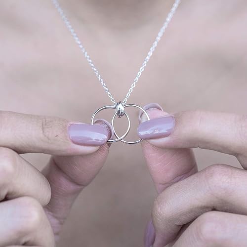 Miniatura 4 de Dear Ava Collar de regalo para mujeres y niñas, colgante de joyería moderna ajustable, idea de regalo de amor para ella con tarjeta sincera, regalos