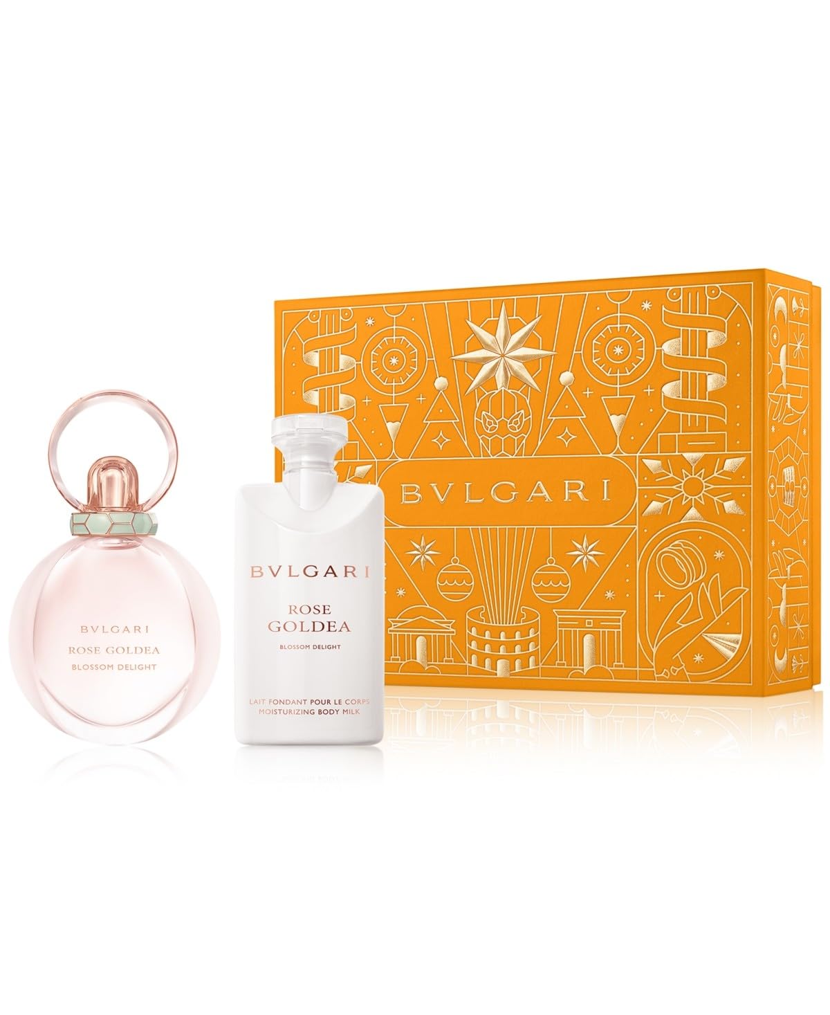 BVLGARI Rose Goldea Blossom Delight Set (EDP 50ml + Body Milk 75ml)