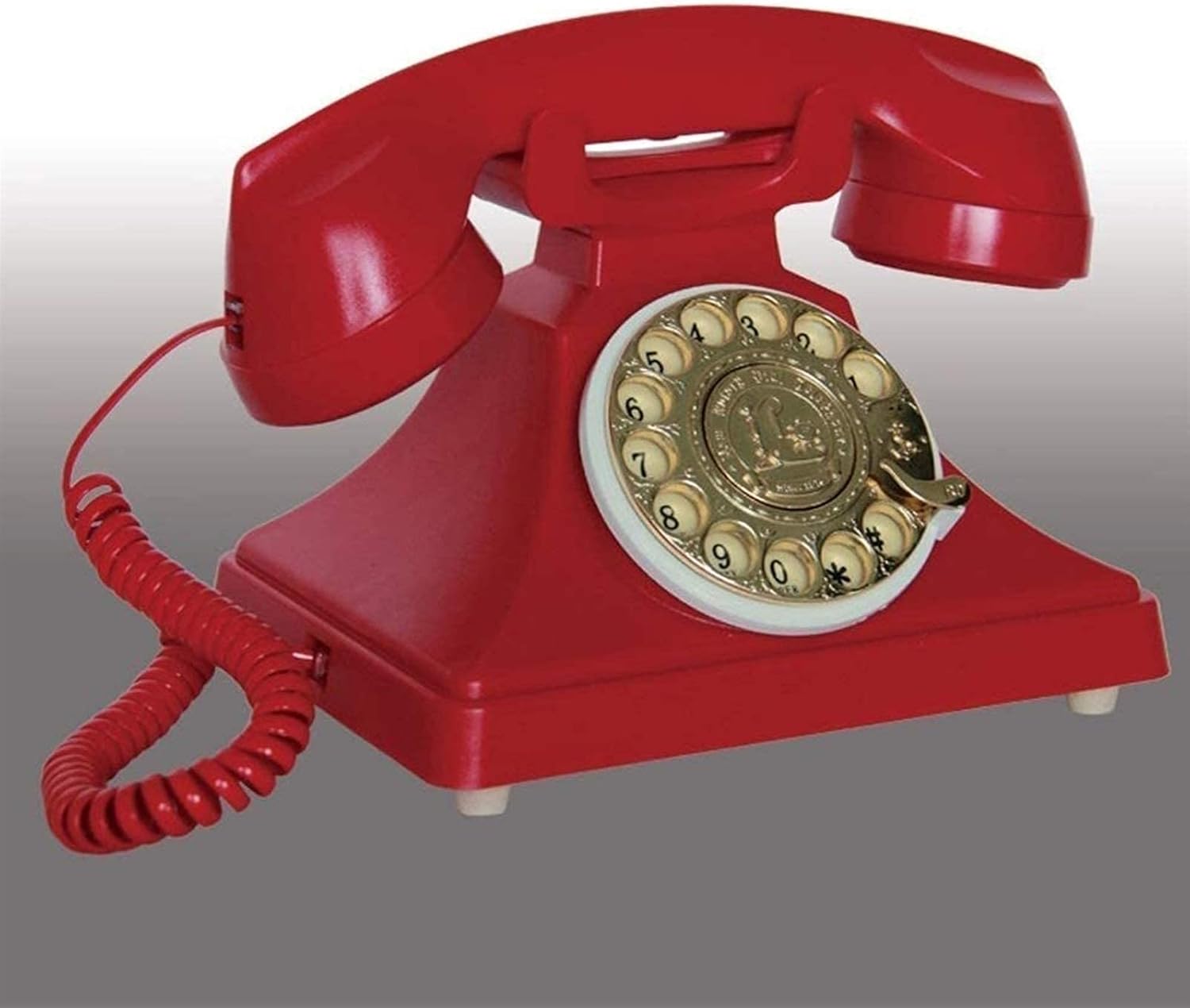 Retro Decorative Phone Landline Rotary Dial Antique Telephone Vintage Retro Landline House Home Phone Handset Antique Vintage Telephones