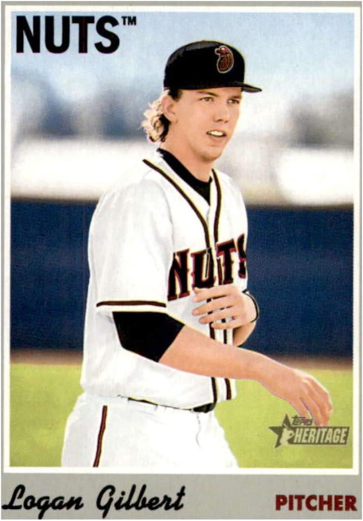 2019 Topps Heritage Minors Baseball 102 Logan Gilbert
