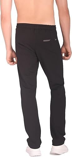 Miniatura 2 de SCR - Pantalones deportivos para hombre, pantalones atléticos de entrepierna larga color negro, gris y azul marino, 30L 32L 34L 36L 38L