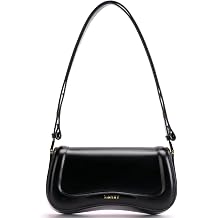 TINYAT Shoulder Bag for Women Leather Purse Cute Hobo Crossbody Handbag | Crossbody Purse for Women Fashion Ladies Underarm Bag Y2K Satchel Bag Convertible with Adjustable Strap