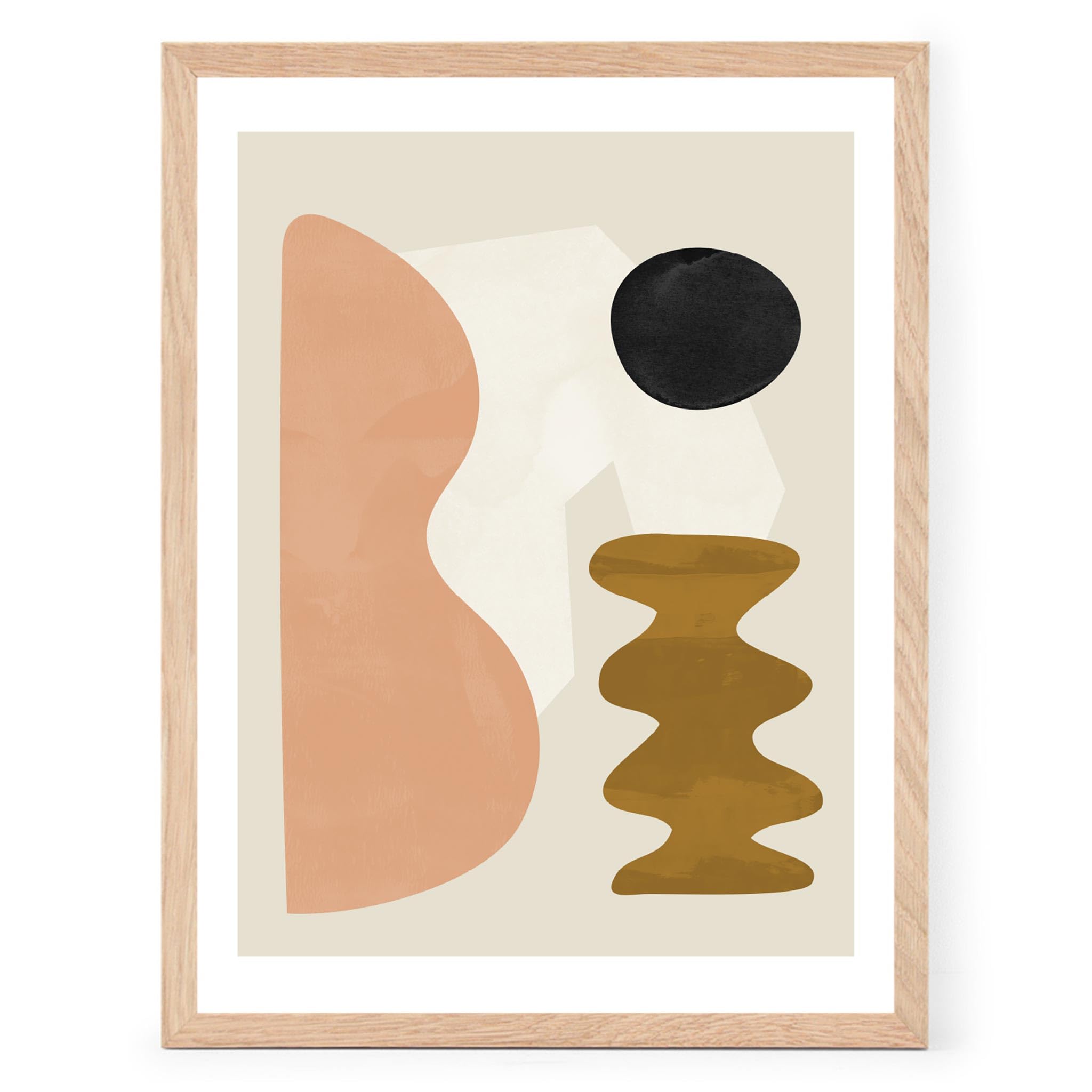 The Poster Club アートポスター 30×40cm Sculptural 02 ポスタークラブ 北欧雑貨 デンマーク製