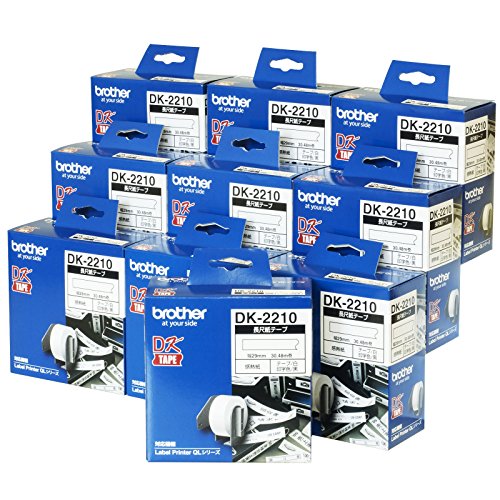 ブラザー純正10個セット】感熱ラベルプリンター QLシリーズ用 DKテープ Amazon.co.jp: 【ブラザー純正10個セット】感熱ラベルプリンター QL