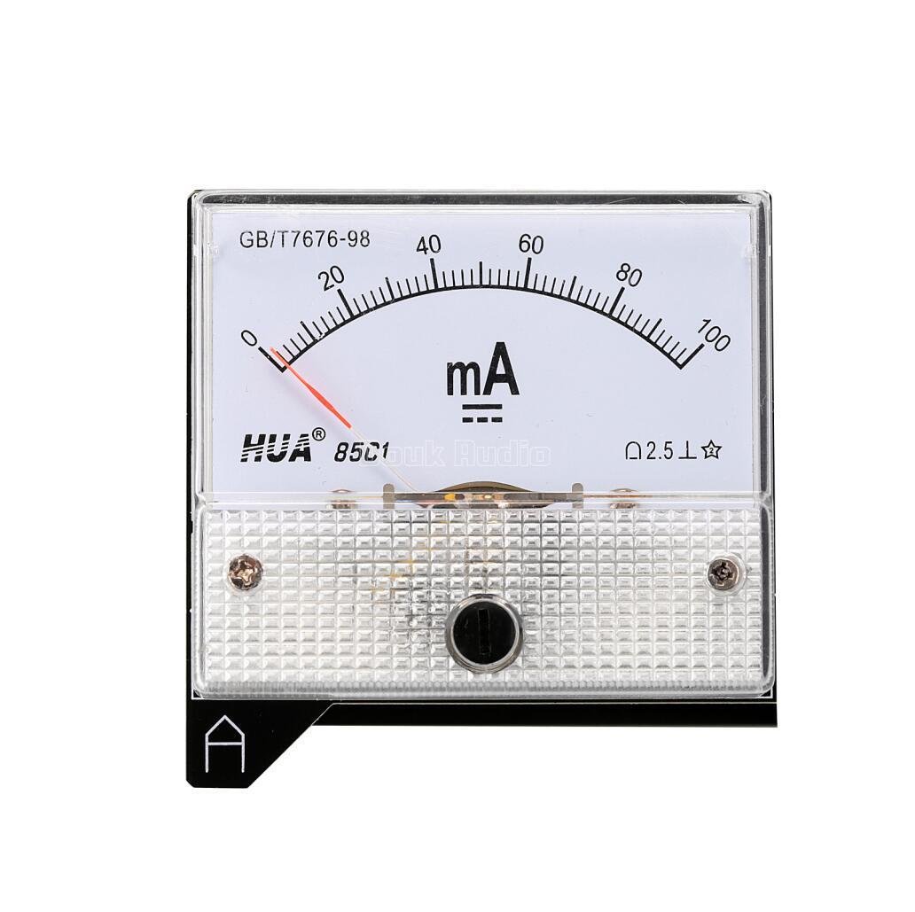 Nobsound Testeur de courant à 8 broches double biais - Pour EL34, KT88, 6L6, 6V6, 6550 - Tube d'amplificateur, tube d'amplificateur, tube