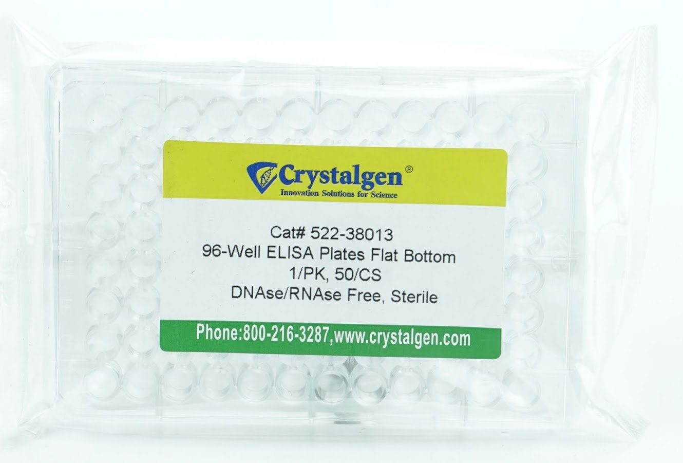 Crystalgen ELASATreated 96well Microplates Industrial