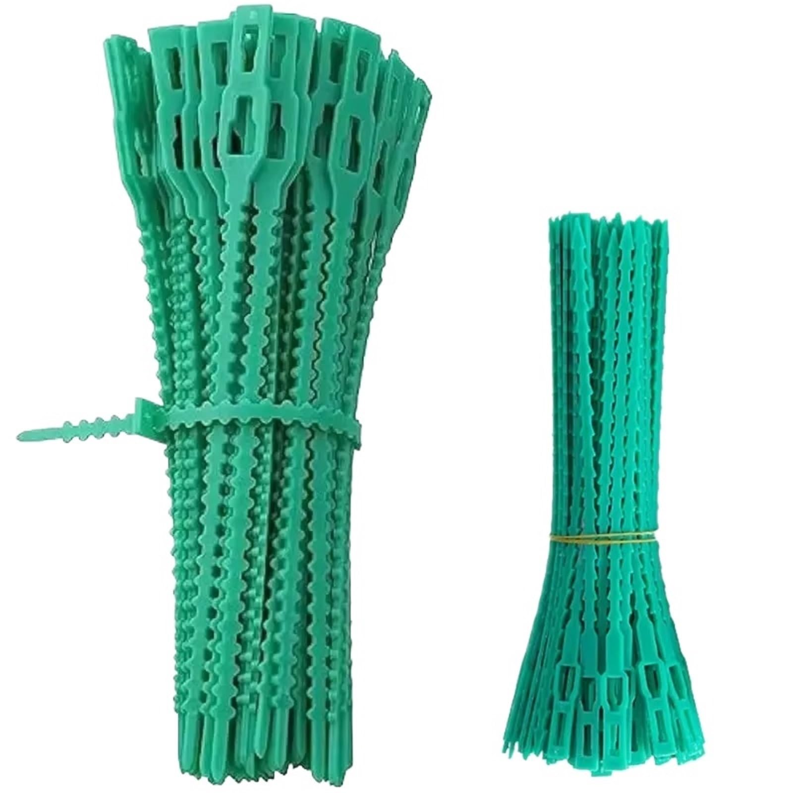 Zuxwux 13Cm Plant Twist Ties Reusable Adjustable Plant Cable Ties For Garden Support Fastener Zipper Organizer Tools(,100Pcs)