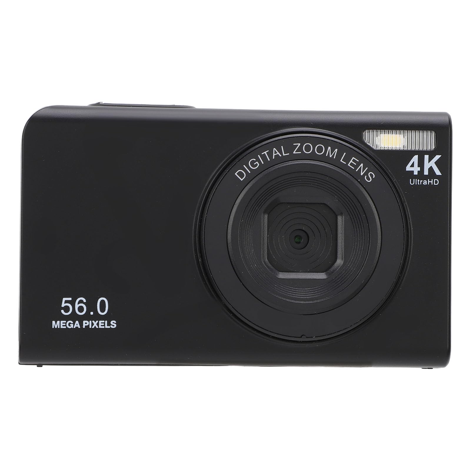 Aparat Cyfrowy, Aparat Dziecięcy Aparaty Cyfrowe 56 MP 4K Autofokus 16-krotny Zoom Cyfrowy do Aparatu (BLACK)