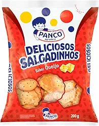 Biscoito Salgado Sabor Queijo Panco 200g