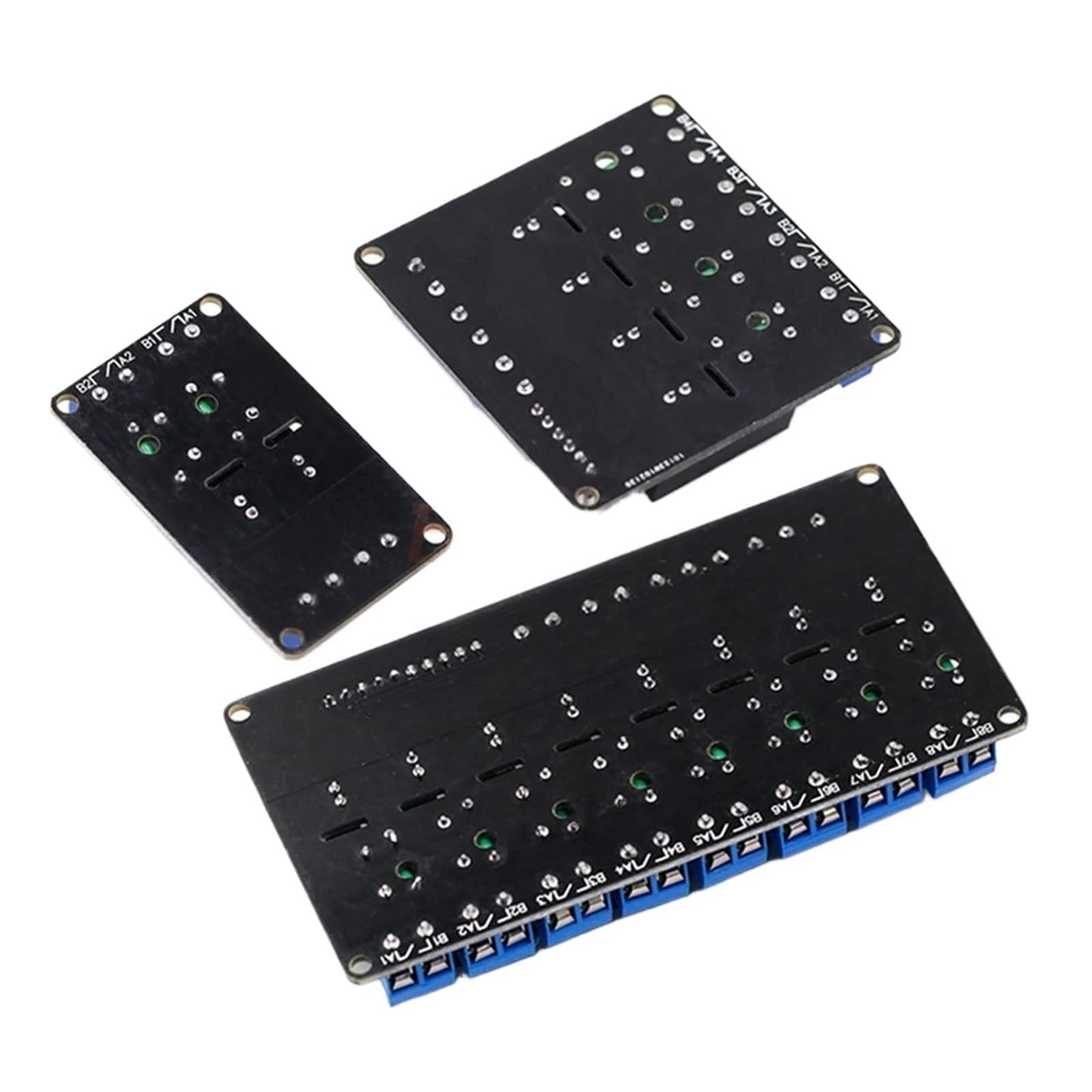5V 1 2 4 8 SSR G3MB-202P moduł przekaźnika półprzewodnikowego 240 V 2 A wyjście z rezystancyjnym bezpiecznikiem zestaw DIY (8 kanałów)