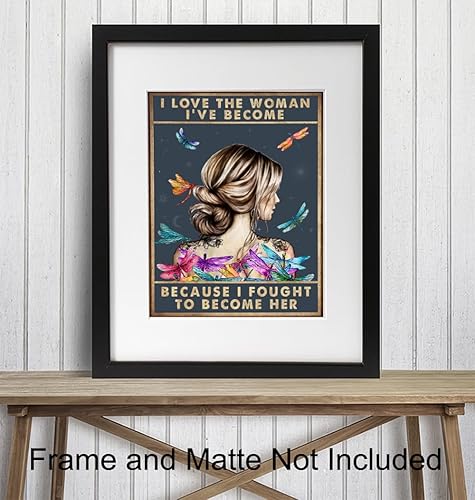 Miniatura 3 de Positive Quotes Inspiring Wall Art LARGE 11X14 - Inspirational Quotes - Motivational Wall Decor Poster - Encouragement Gifts for Women Teens Girls -