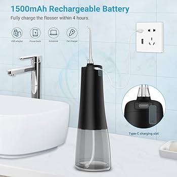 デンタルフロッサー ウォータージェット 歯 入れ歯 ブレース用 ポータブル 充電 Amazon.co.jp: デンタルフロッサー ウォータージェット 口腔洗浄