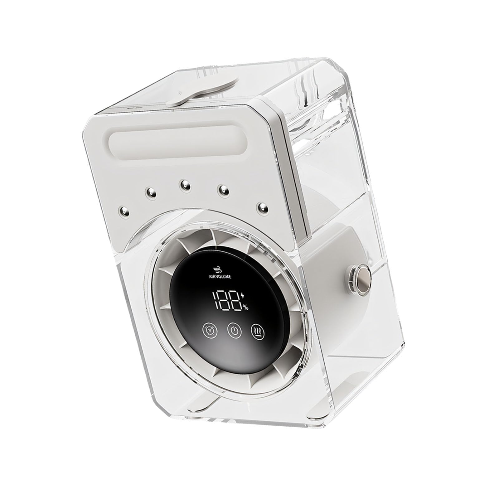Aqvjd Compact 5 Speed Air with HEPA Filter and for Bedroom Quiet Fog Fan