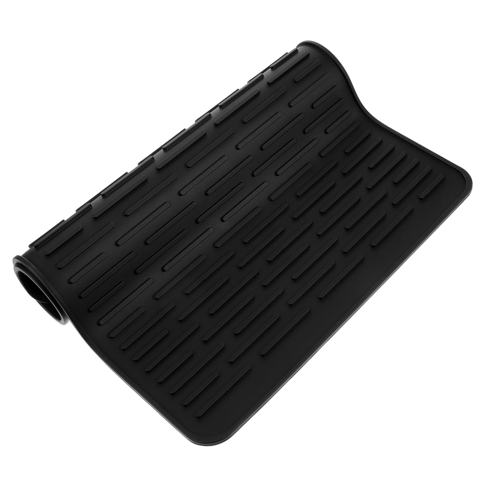 Cabilock 4 Piezas Alfombrilla de Secado de Silicona Antideslizante para Platos y Ollas Protección de Superficie de Cocina Grande para Escurrir Utensilios de Cocina y Vajilla