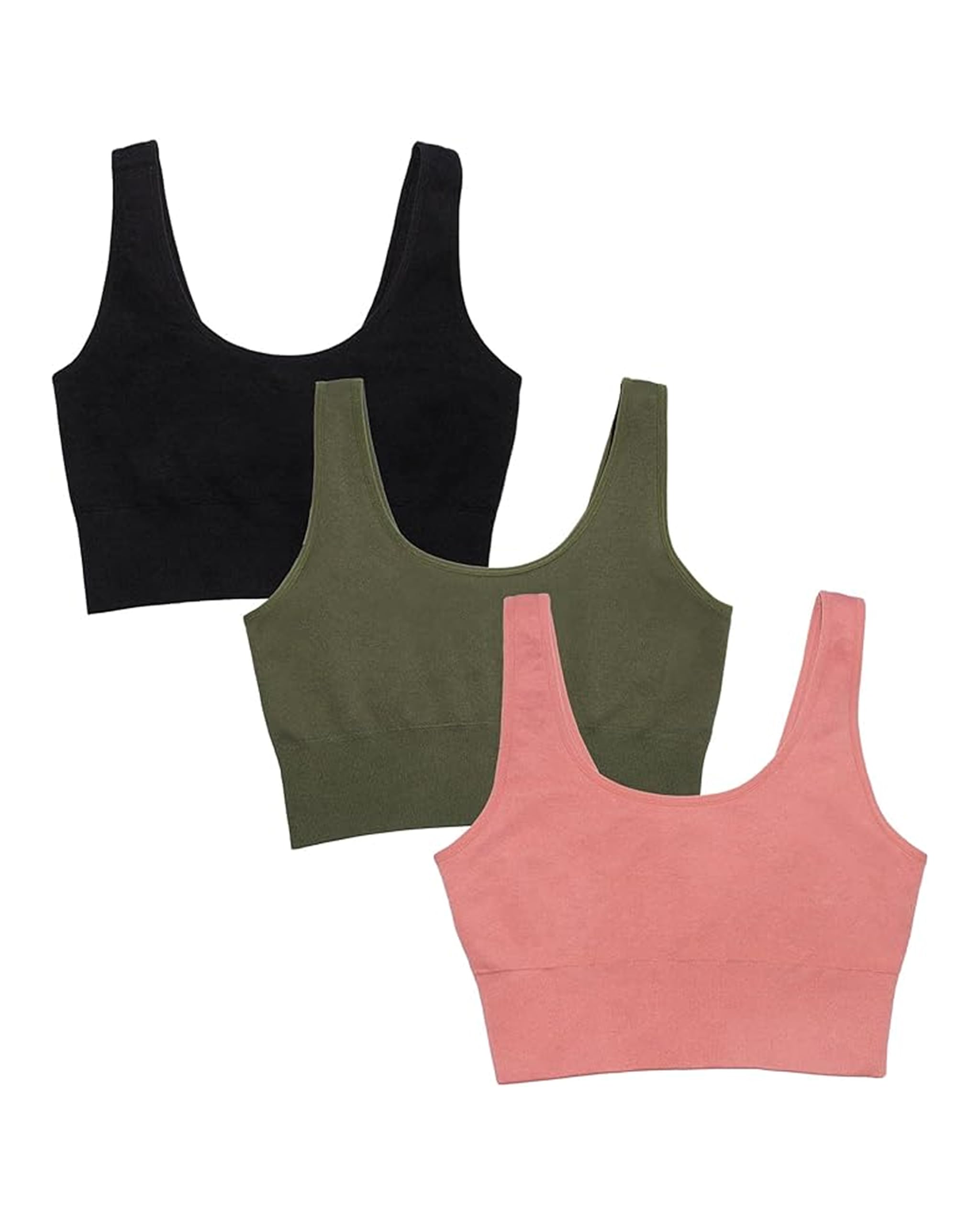 Fruit of the Loom Damen Sport-BH (3er Pack)