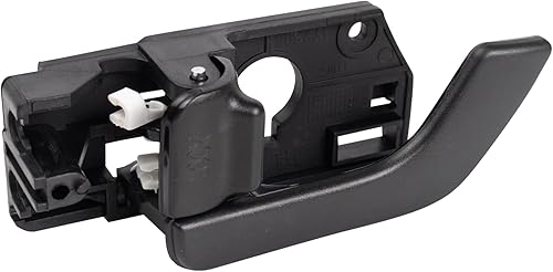 Miniatura 2 de TRQ Manija de puerta interior negra lado del conductor LH LF compatible con Hyundai Tiburon 03-08