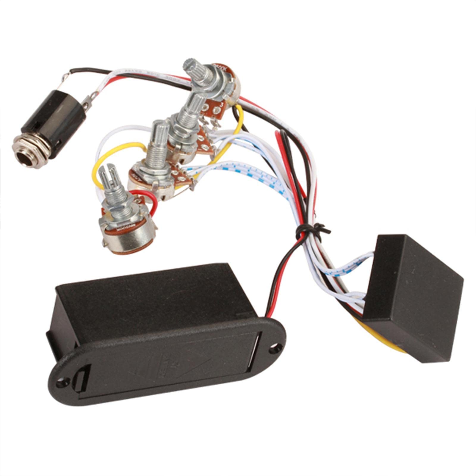 Generic 2-Band EQ Preamp Circuit for Active Bass Pickup