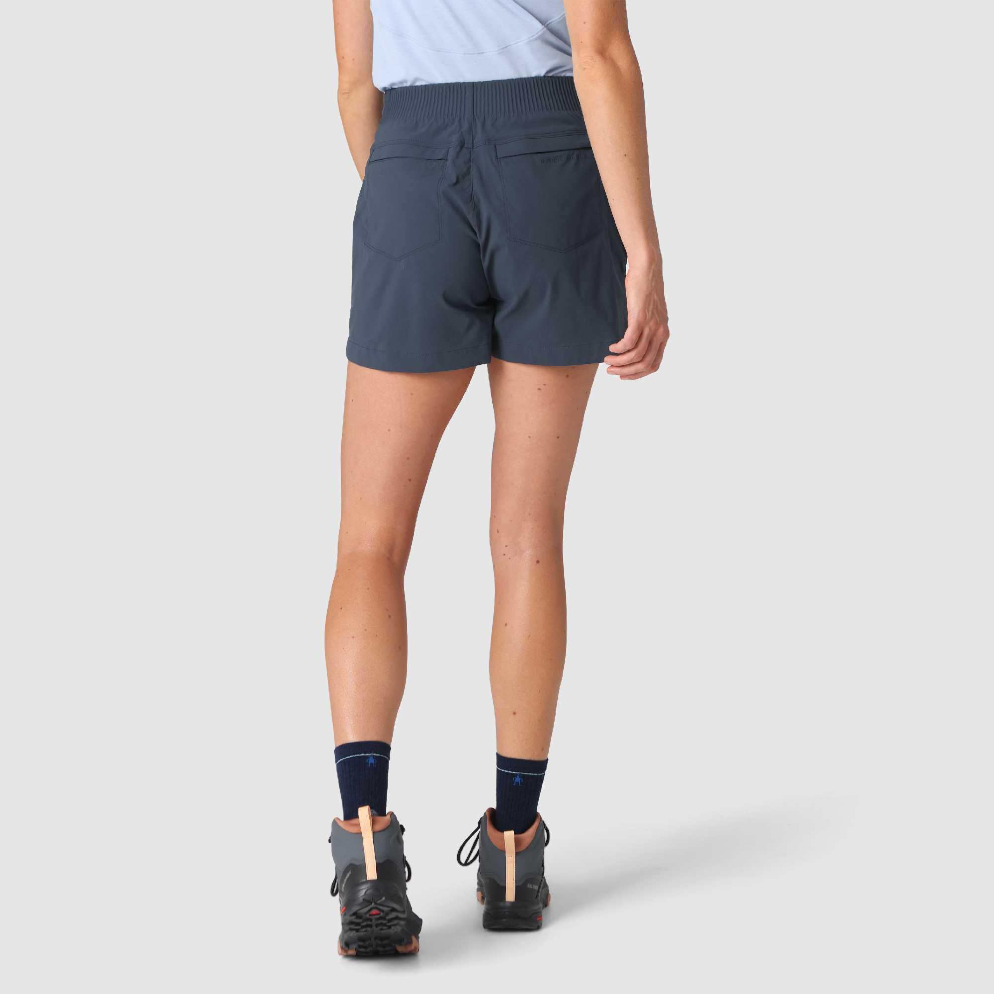 Outdoor Research Timberline Short da donna | Traspirante, elastico UPF 50+, pantaloncini sportivi da escursionismo, ad asciugatura rapida, tasca con zip