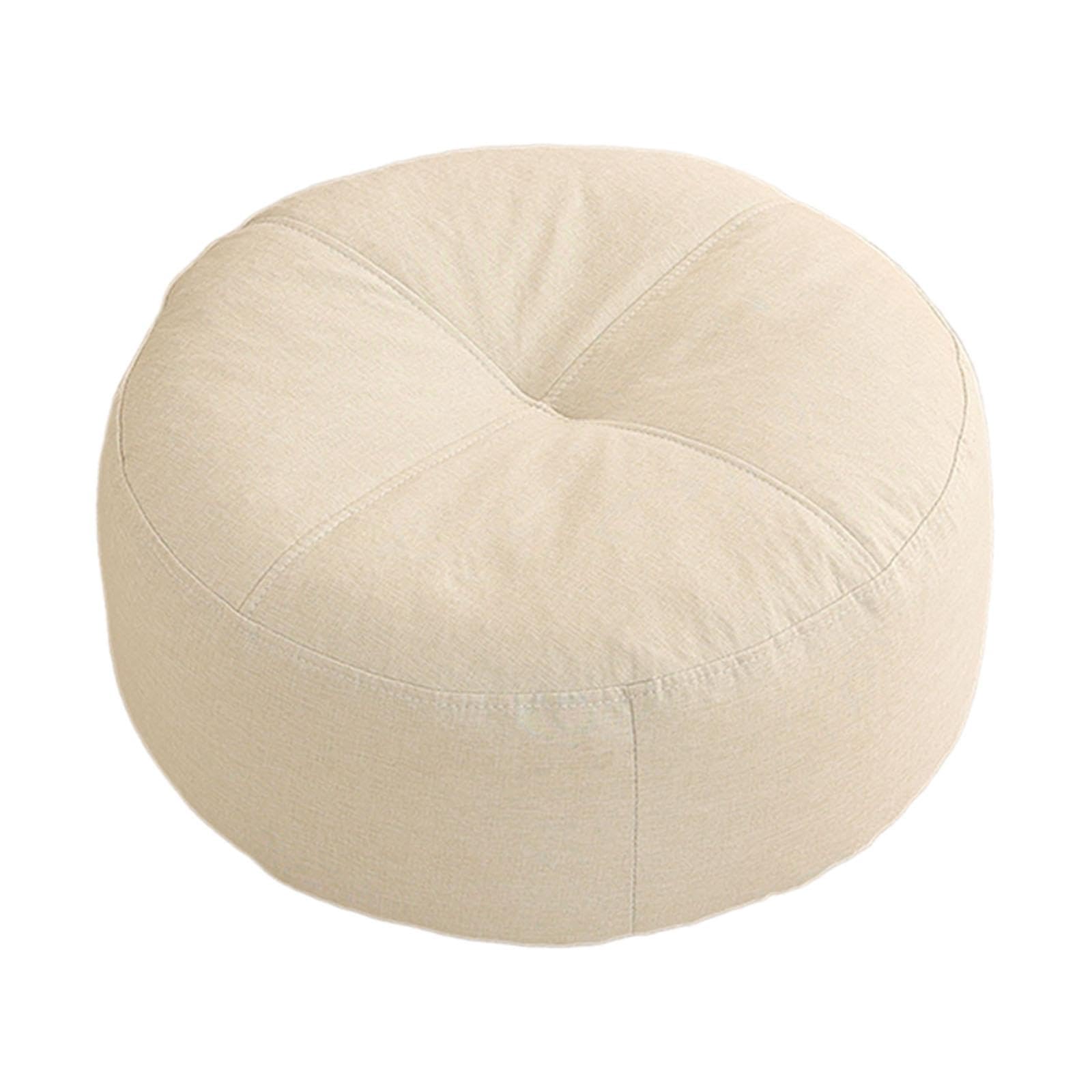 Round Floor Pillow Meditation Floor Pillow for Adults Kids Chair Studio Khaki-image-37