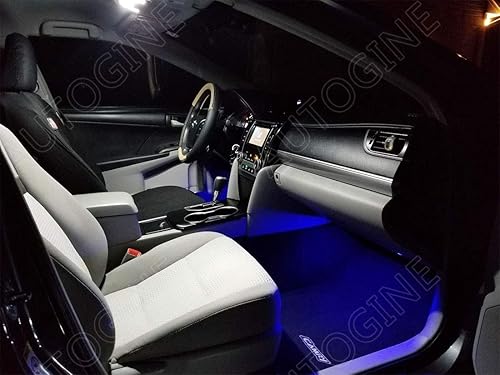 Miniatura 5 de Juego de 6 luces LED blancas para interiores Toyota Corolla 2003 2004 2005 2006 2007 2008 2009 2010 2011 2012 Super brillante 6000K bombillas LED