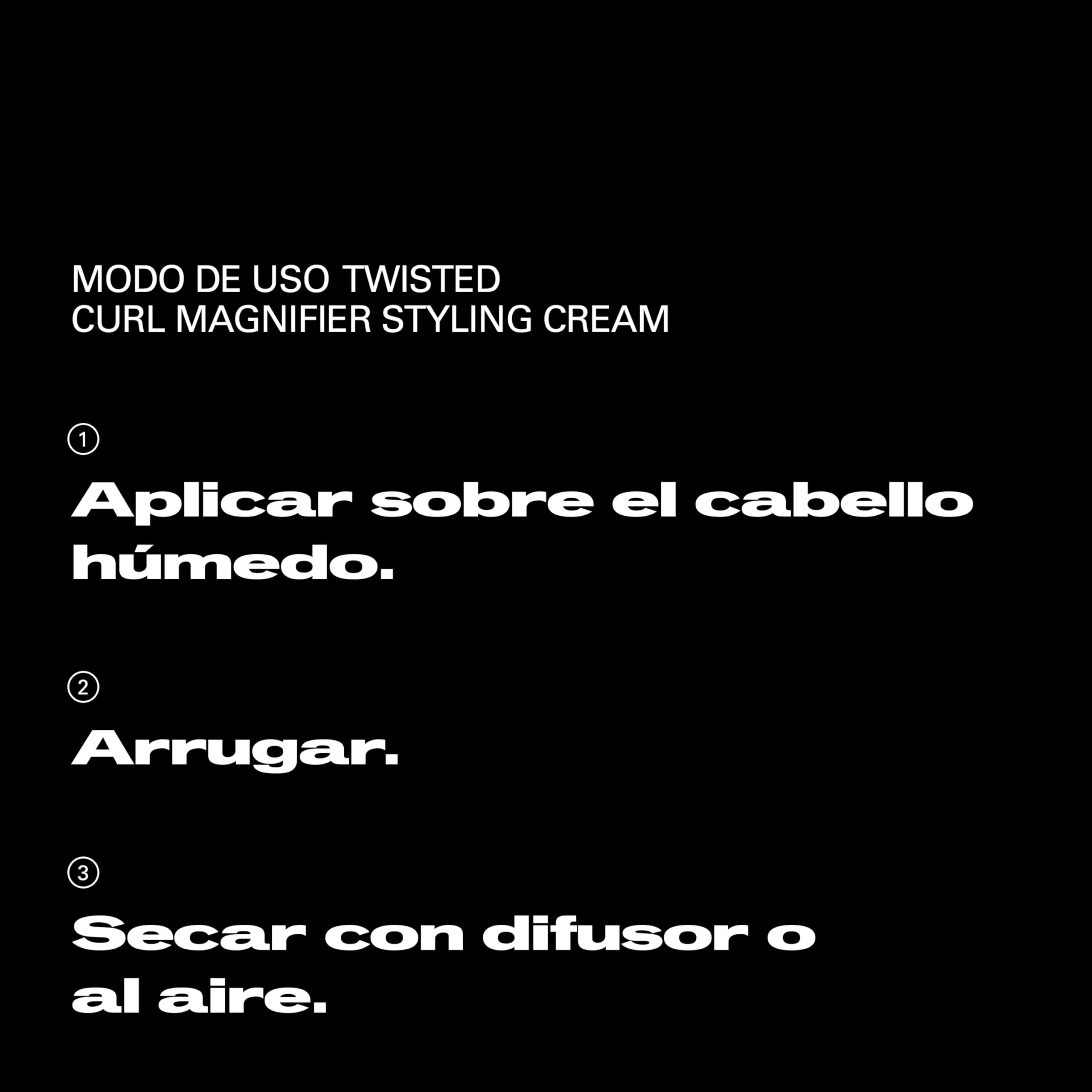 Sebastian Professional Twisted Curl Magnifier | Crema de Styling | Rizos Definidos y Sin Encrespamiento | Definición y Flexibilidad para Rizos y Ondas | Ideal para Cabello Rizado