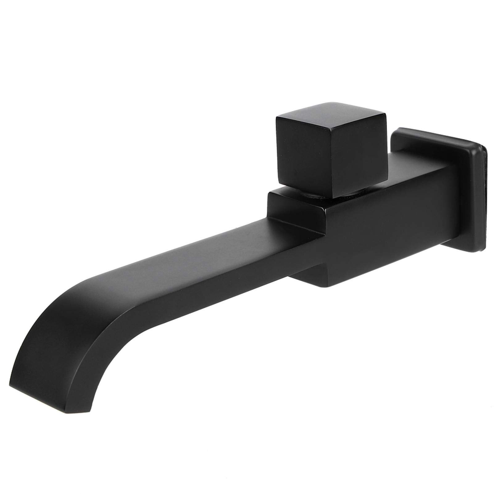 Cairhuir Brass Wall Faucet, G1/2 Wall-Mounted Concealed Wash Basin Sink Faucet, Bathroom Kitchen Hotel Accessories, Matte Black (B09CLF5WPP) Amazon Price History, Amazon Price Tracker