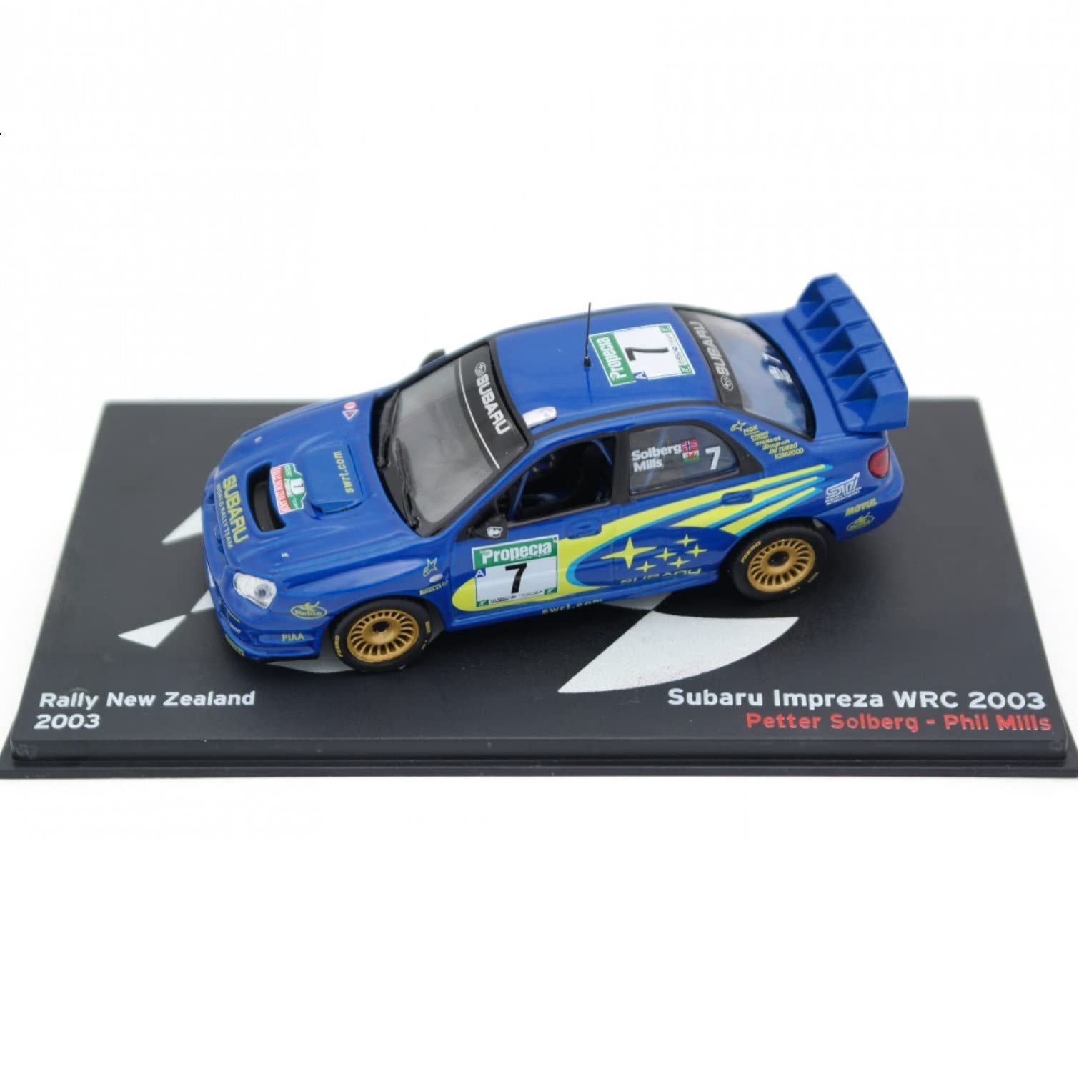 Amazon.co.jp: 1/43 スバル インプレッサ WRC ラリー ニュージーランド