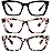 REAVEE 3 Pack Oprah Style Reading Glasses for Women Blue Light Blocking Computer Square Readers with Spring Hinge 3.5