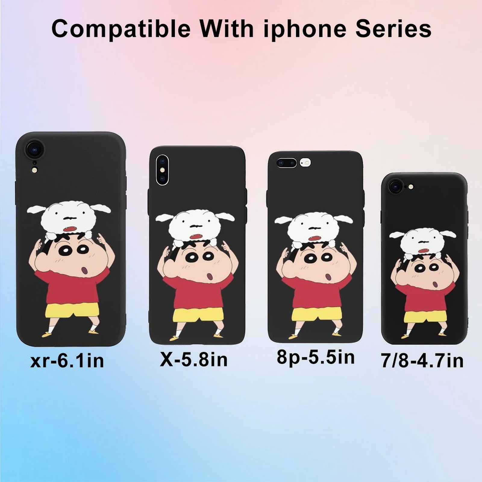 Amazon.co.jp: iPhone15 用 ケース クレヨンしんちゃん スマホケース