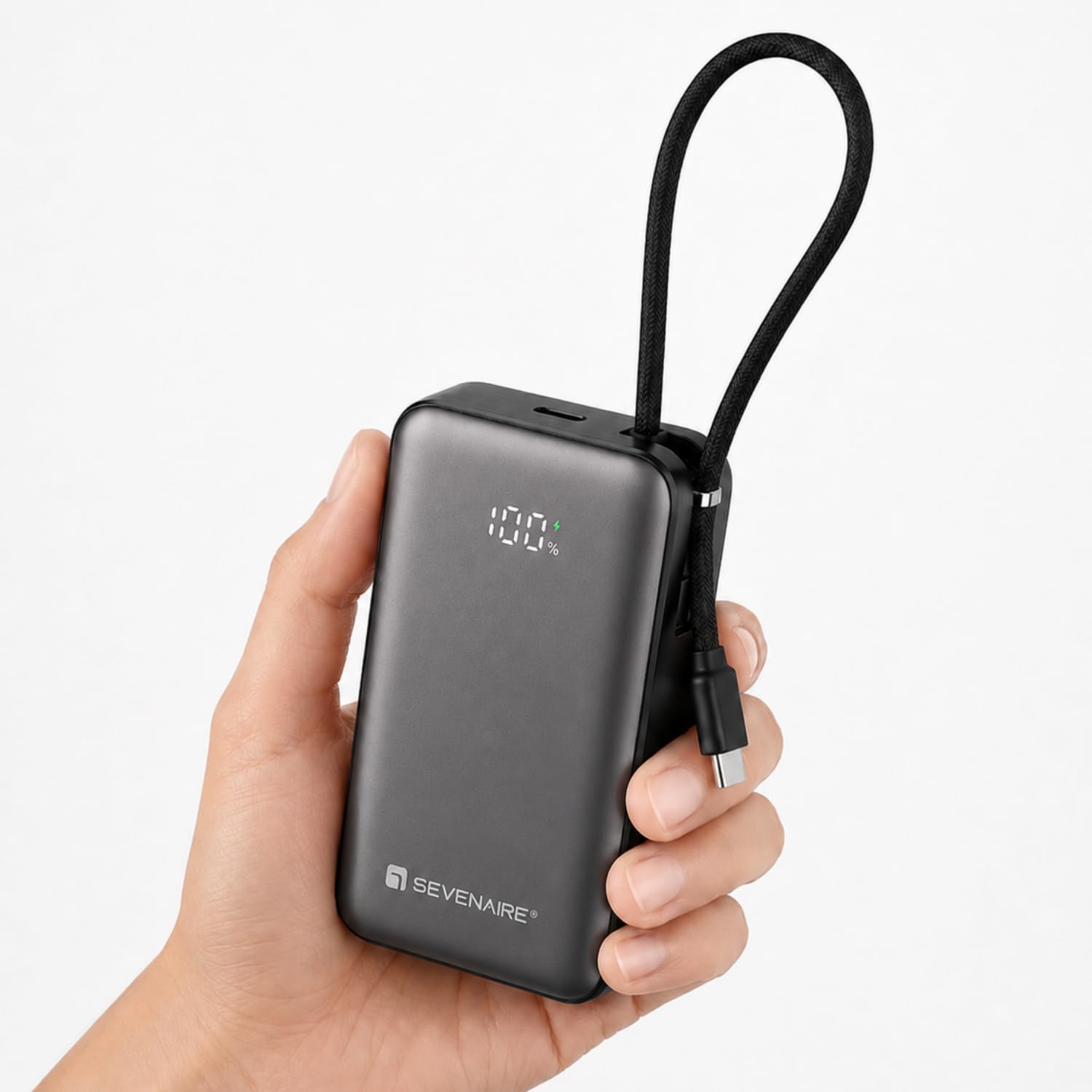 65W Laptop Powerbank, 20000mAh with Built-in 65W Type-C Cable| Supports PPS & Super Fast Charging 2.0, Smallest Power Bank for MacBook, Dell, Lenovo,iPhones,Samsung,Pixel (LP65)-image-21