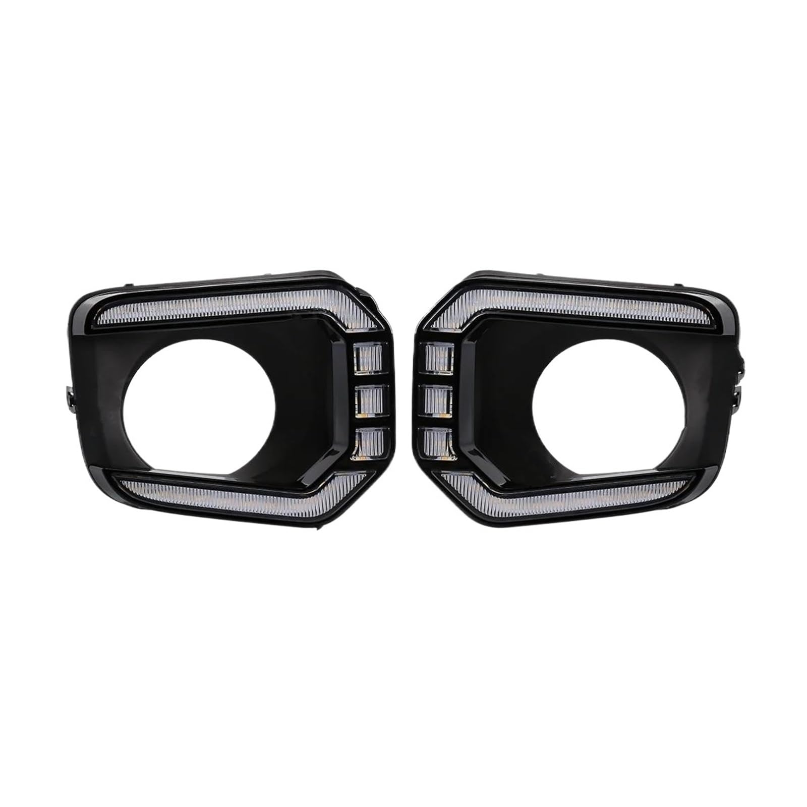 Luces Circulación Diurna Parachoques Toyota Tacoma 2016-2022 Acabado LED 6