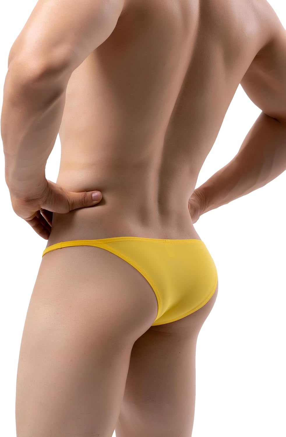 Men's Cheeky Bikini Panties Breathable Briefs Soft Stretch Underwear - Image 2