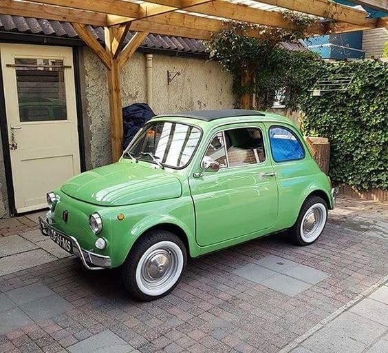 Atlas 12 INCH Set WHITEWALLS Port-O-Wall Vintage Style New TIRE Trim Rubber Rings in Package OF4