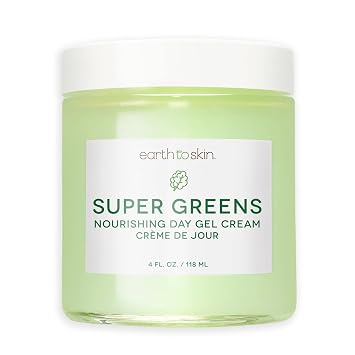 Earth To Skin Super Greens Nourishing Day Gel Cream 4.0 Fl Oz