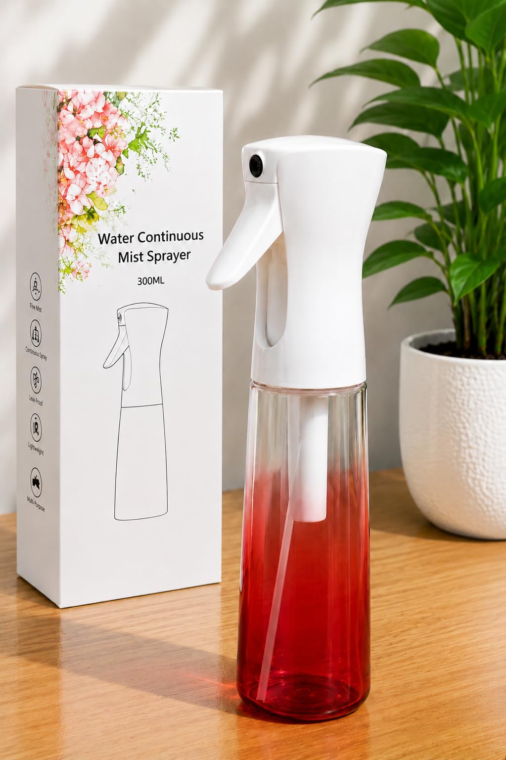 Continuous Mist Hair Spray Bottle, 500ml, Multi-Colour | Fine Mist Spray, Lightweight-image-17