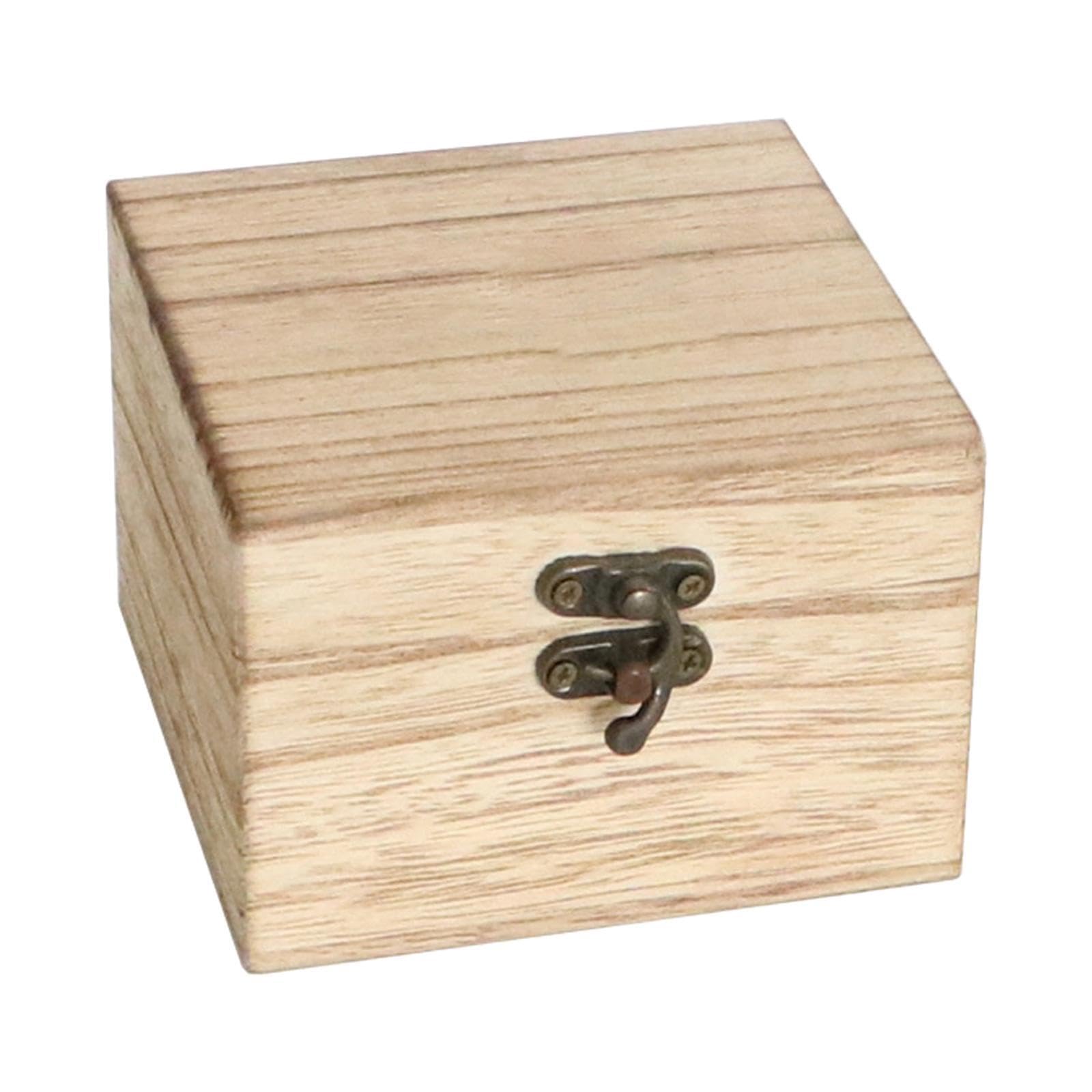 AUYXSSZ Simple Wooden Watch Storage Case With Single Slot Organizer Featuring Protective Linen Travelers Single Display Luxury Storage Case Wristwatches
