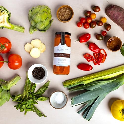 Miniatura 6 de 18 Chestnuts Sopa a base de plantas  Tomate toscano, a base de plantas, baja en grasa y baja en calorías y sin gluten  Paquete de 3 tarros (16 onzas)