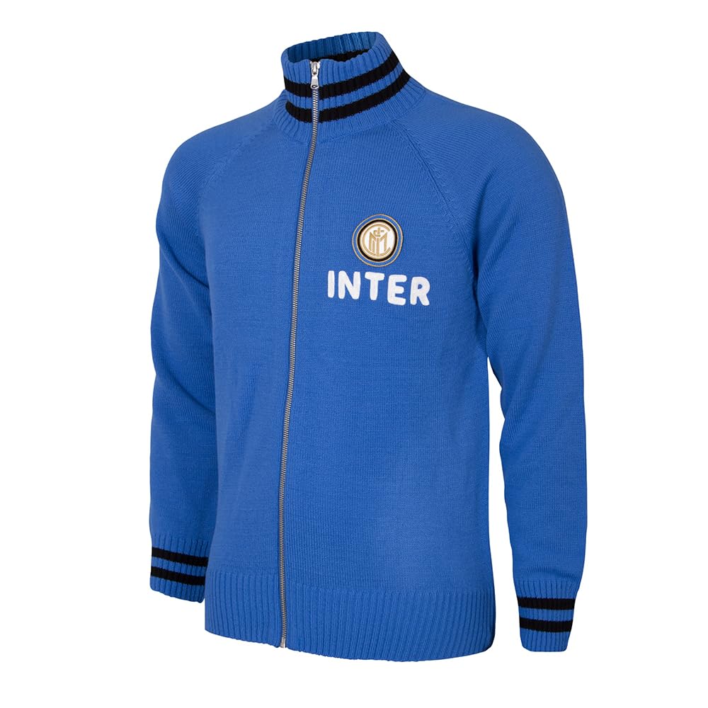 Inter 68 Retro Football Jacke, 1960-68 Unisex Erwachsene