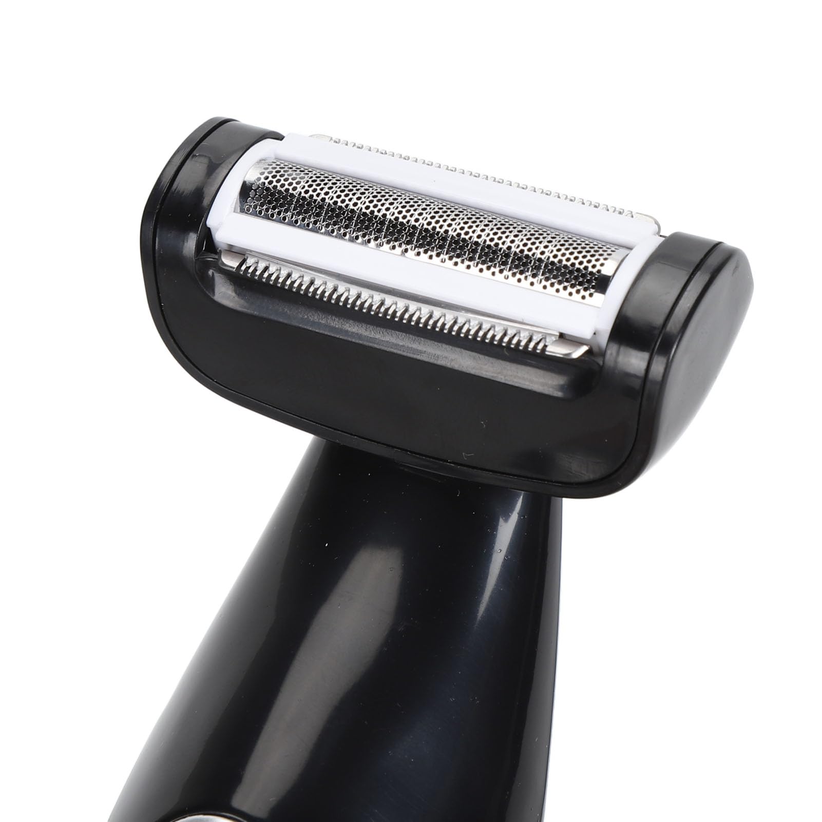 Ejoyous Rasoio Elettrico per la Schiena Uomo, Depilatore per Corpo con Impugnatura Estesa, Design Ergonomico per Schiena e Corpo, Rifinitura a Umido e a Secco, Nero, Batteria Litio