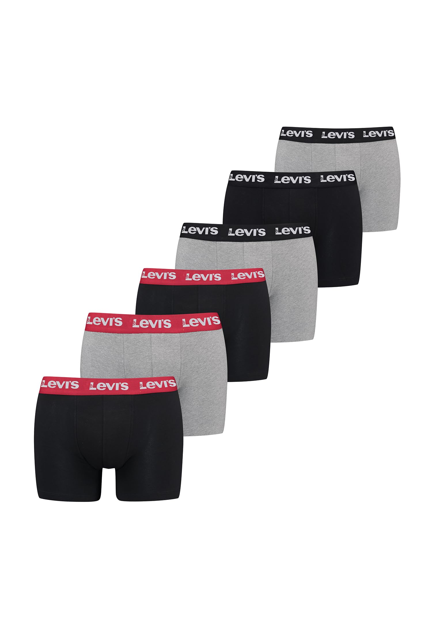Levi's Men's Repeat Logo Boxer Briefs (Pack of 3)