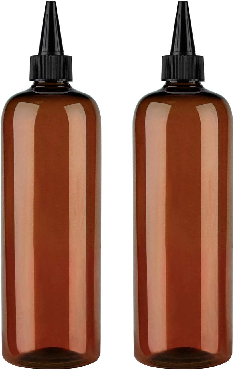 Amber Squeeze Bottle