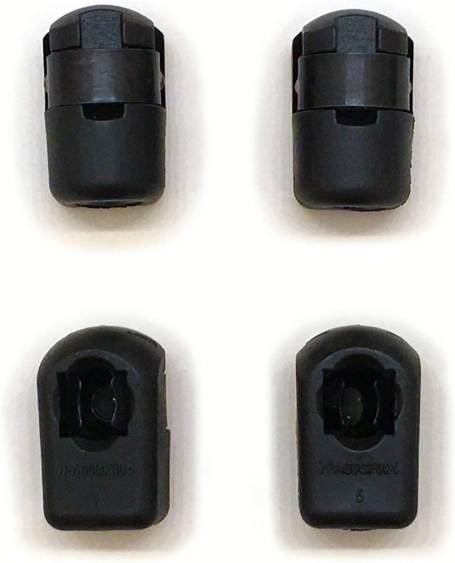 Hatchlift Products Ball Stud with Nylon Nuts - Replacement End Fitting for Socket Gas Springs - Easy Disconnect & Reconnect - Extends Gas Spring Life - Off-Season Storage, 10mm - 4 pcs