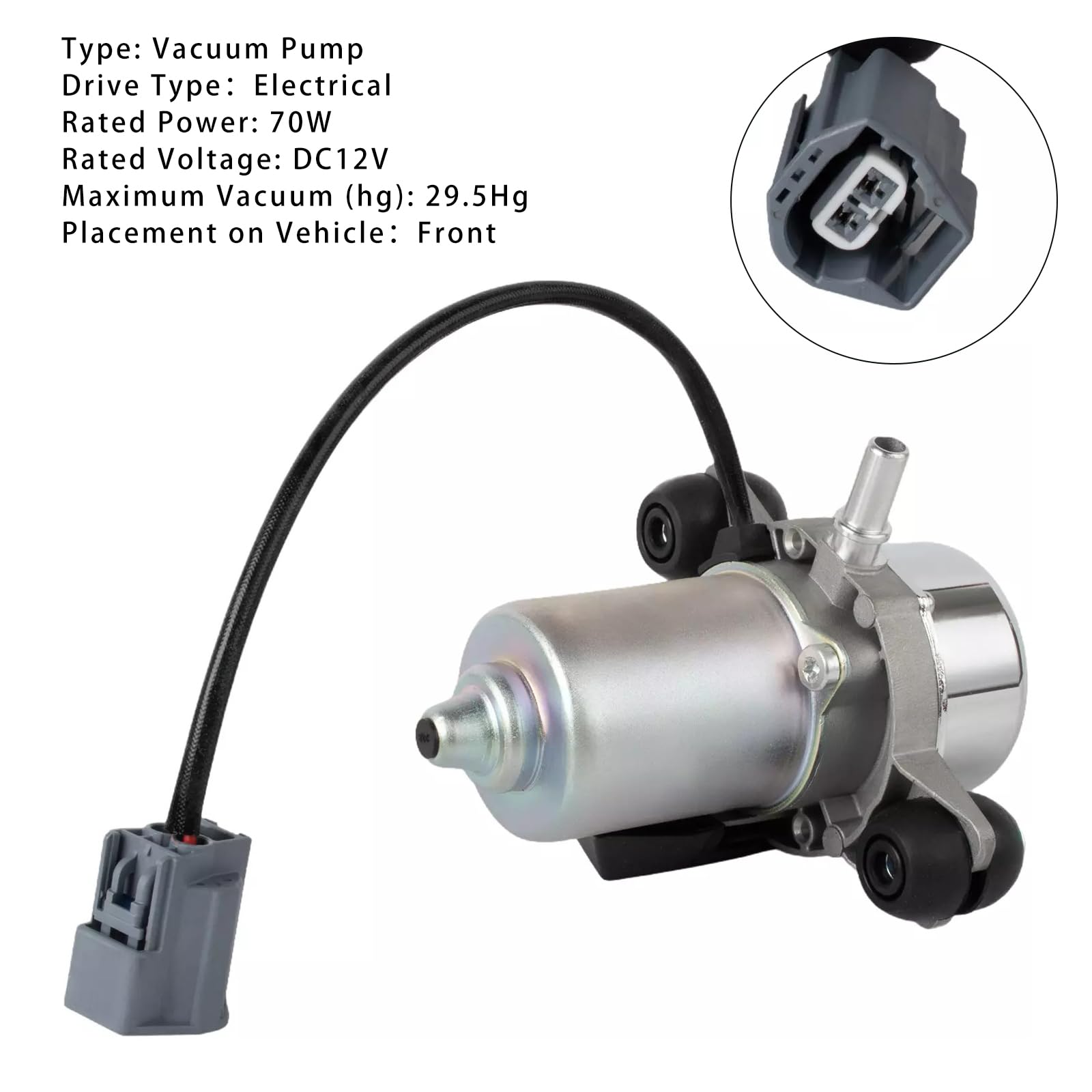 Power Brake Booster Auxiliary Electric Vacuum Pump Assembly für Volvo