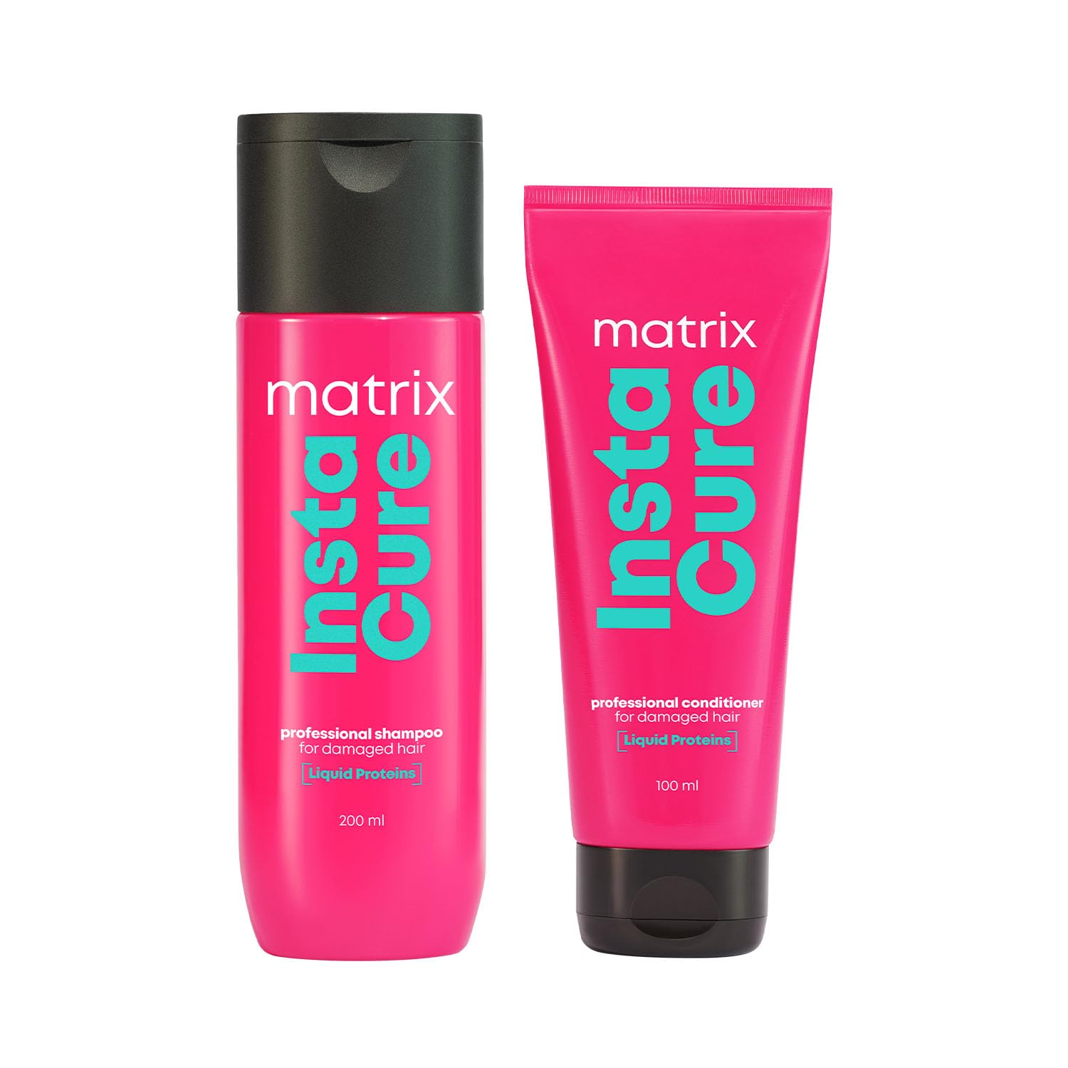 Matrix Opti.Repair Professional Shampoo + Conditioner | Infused with Liquid Proteins | For Damaged & High Porosity Hair (200ml + 98 g)-image-47