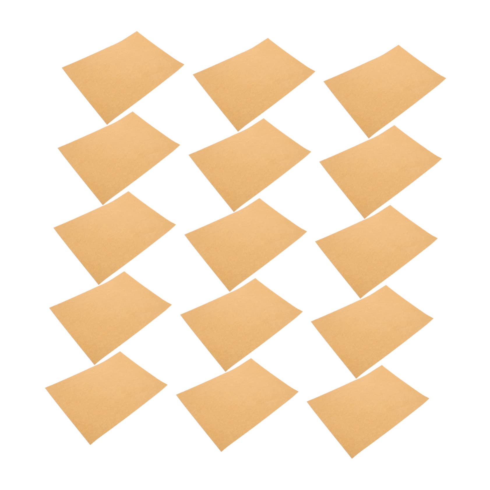 Papier Autocollant Étiquettes Kraft A4 100 Feuilles pour Imprimante
