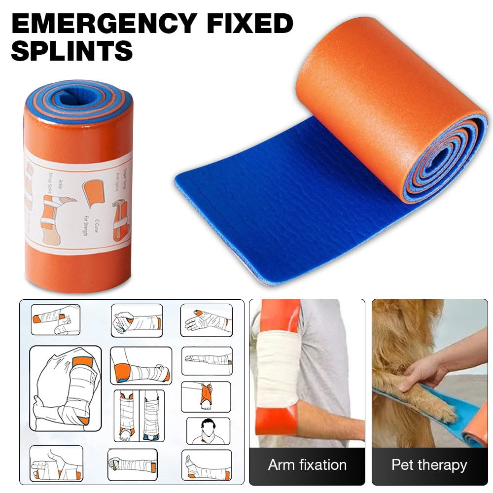 Set di pronto soccorso da 54 pezzi, per esterni, primo soccorso, kit di primo soccorso, kit di sopravvivenza, kit di pronto soccorso, borsa tattica medica per esterni, casa, auto, campeggio