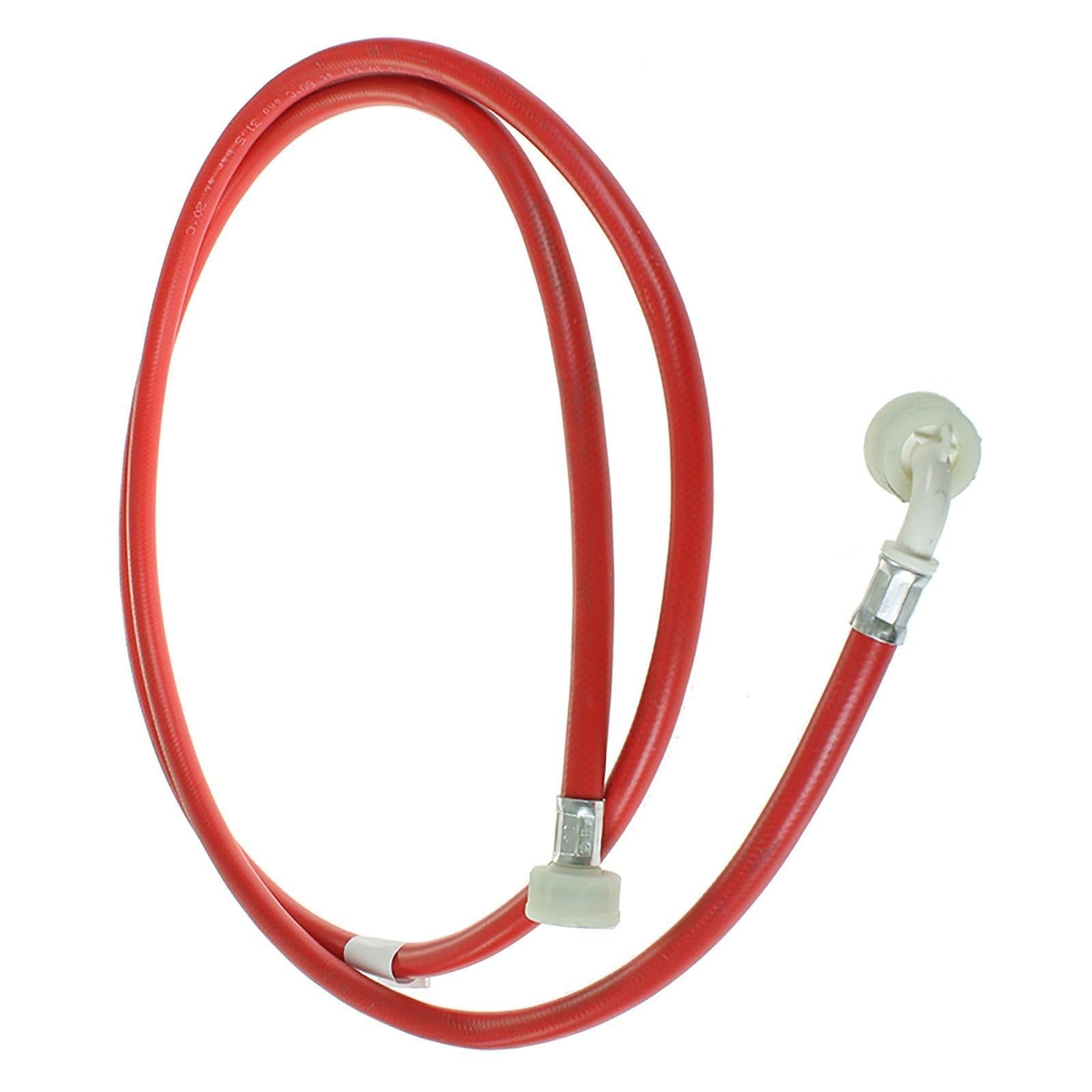 Masterpart Red Universal Dishwasher Water Inlet Hot Fill Hose 2.5M