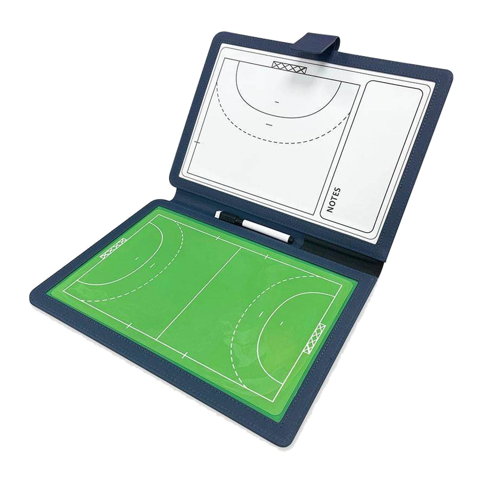 Pizarra Magnética para Entrenamiento de Balonmano, Pizarra Balonmano Entrenador, con Rotulador, Doble Cara, Adecuada para el Entrenamiento Diario